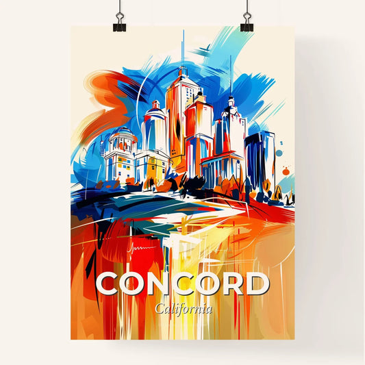 Vibrant Concord, California Poster