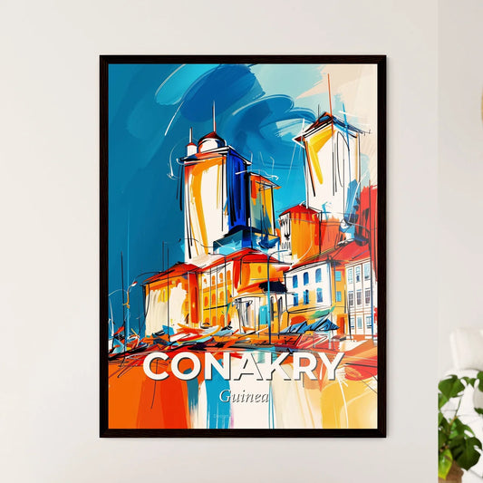 Vibrant Conakry, Guinea Art Print