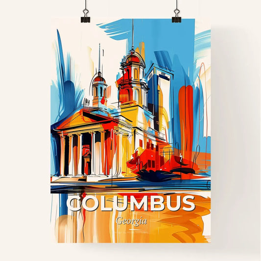 Vibrant Columbus, Georgia Poster