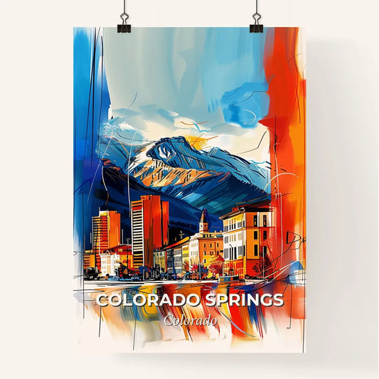 Vibrant Colorado Springs, Colorado Poster