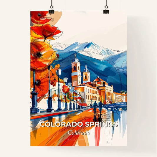 Vibrant Colorado Springs, Colorado Poster