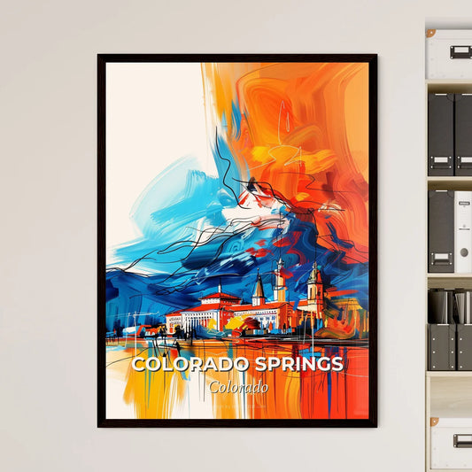 Vibrant Colorado Springs, Colorado Art Print