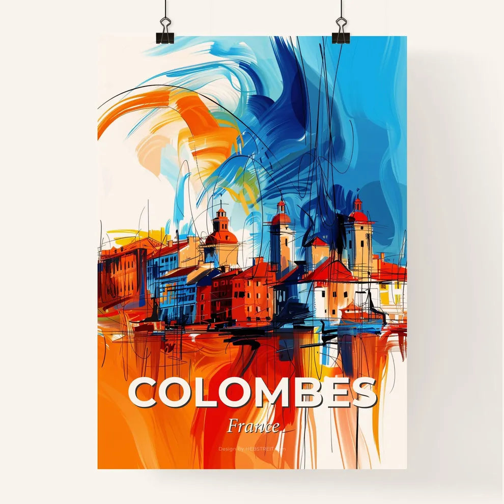 Vibrant Colombes, France Poster
