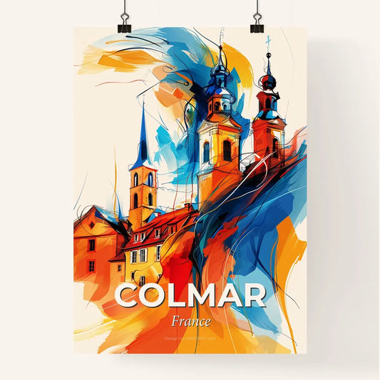 Vibrant Colmar, France Poster