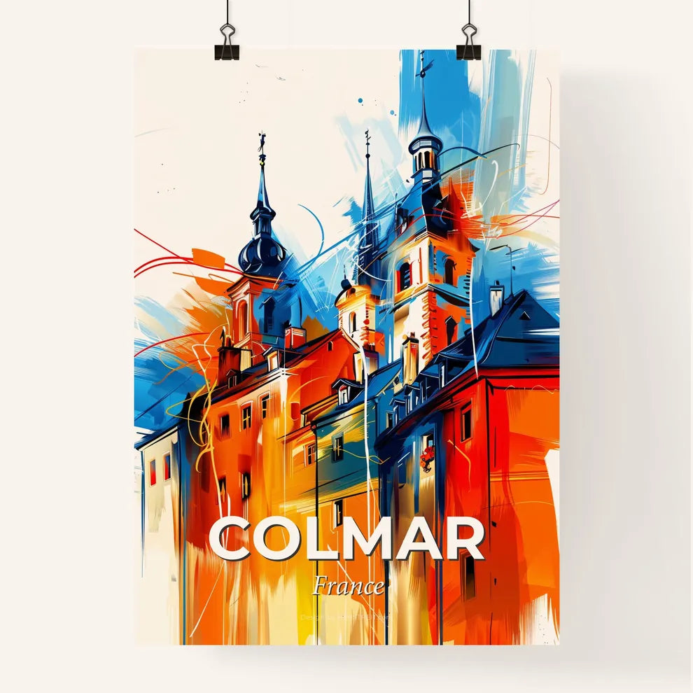 Vibrant Colmar, France Poster