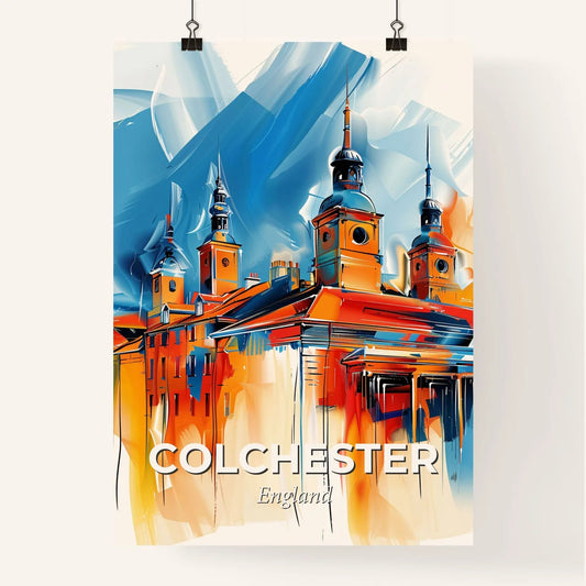 Vibrant Colchester, England Poster