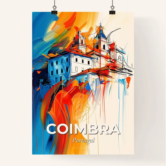 Vibrant Coimbra, Portugal Poster