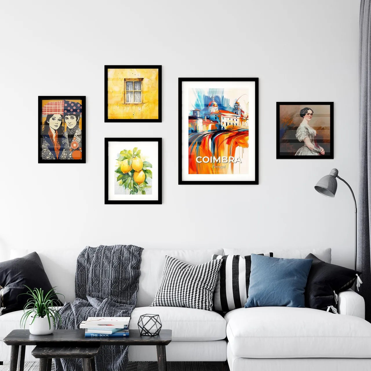 Vibrant Coimbra, Portugal Wall Art Collection