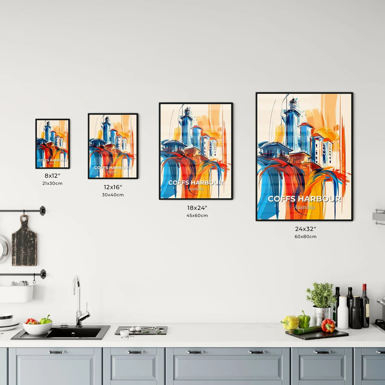 Vibrant Coffs Harbour, Australia Kitchen Art