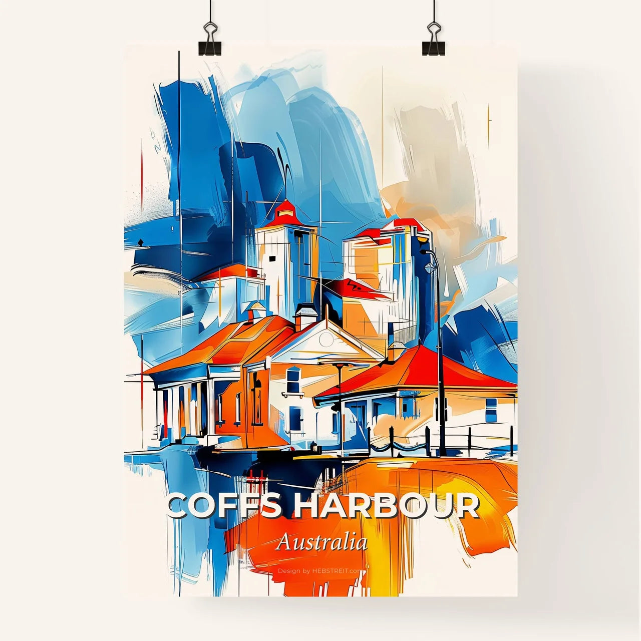Vibrant Coffs Harbour, Australia Poster