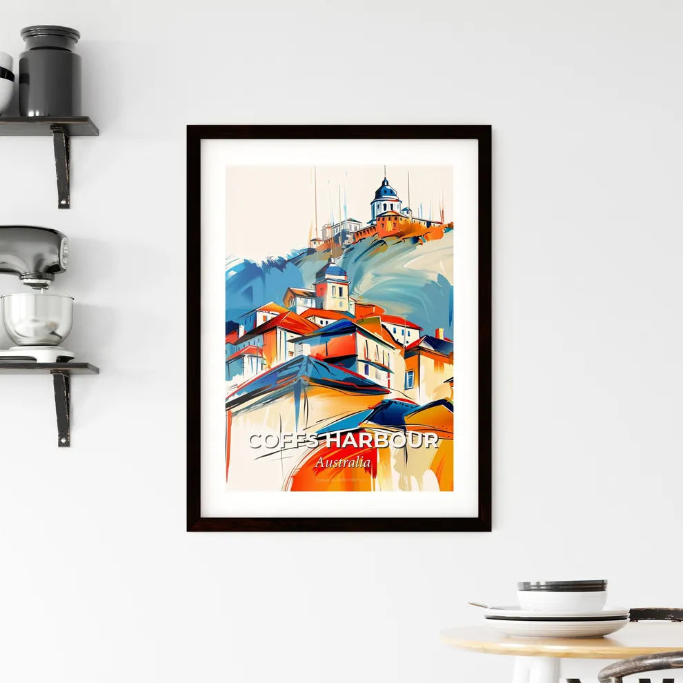 Vibrant Coffs Harbour, Australia Framed Print