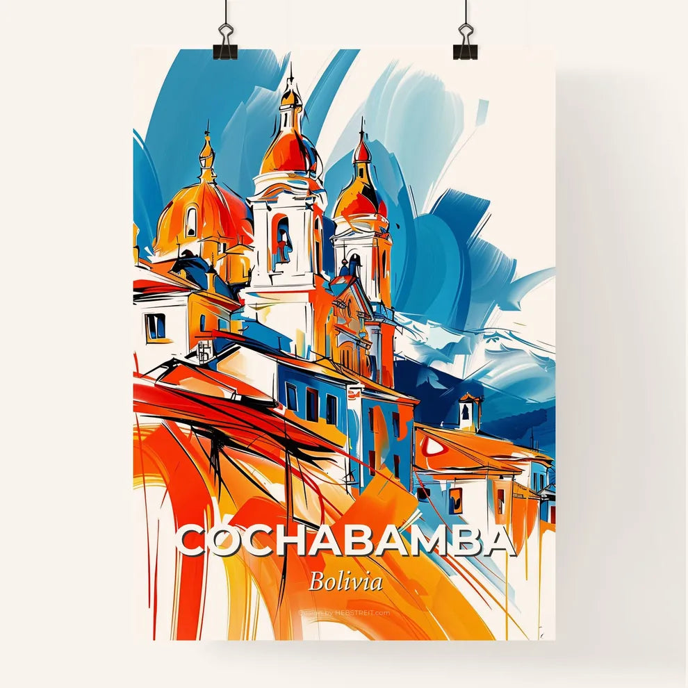 Vibrant Cochabamba, Bolivia Poster