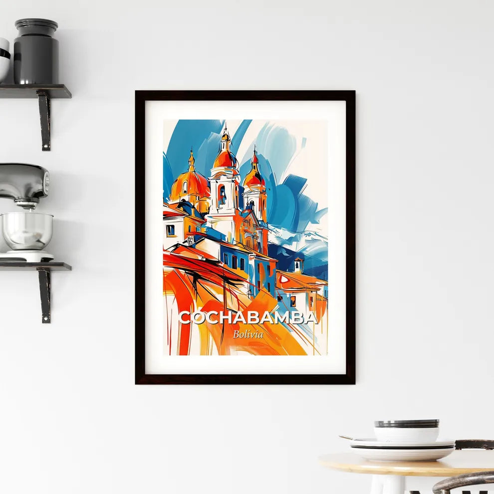 Vibrant Cochabamba, Bolivia Framed Print