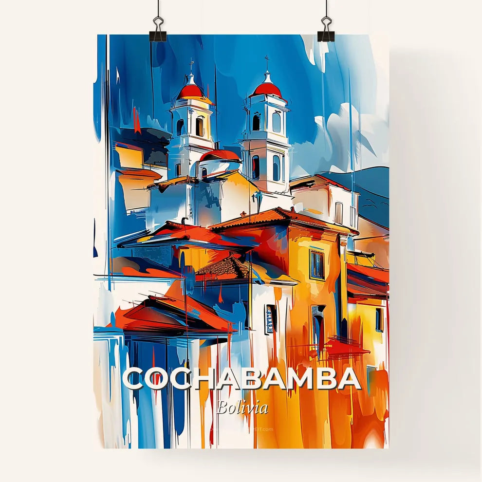 Vibrant Cochabamba, Bolivia Poster