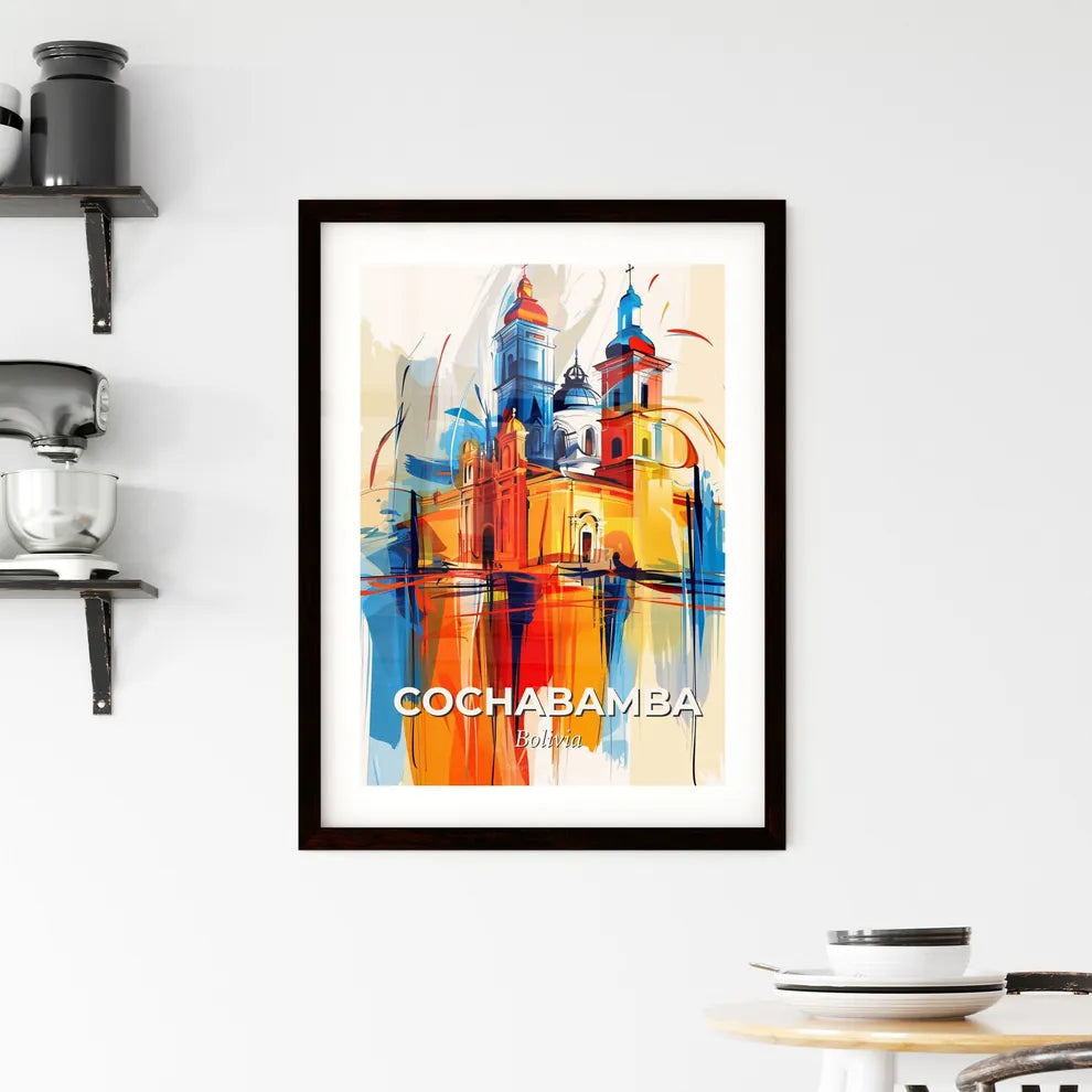 Vibrant Cochabamba, Bolivia Framed Print