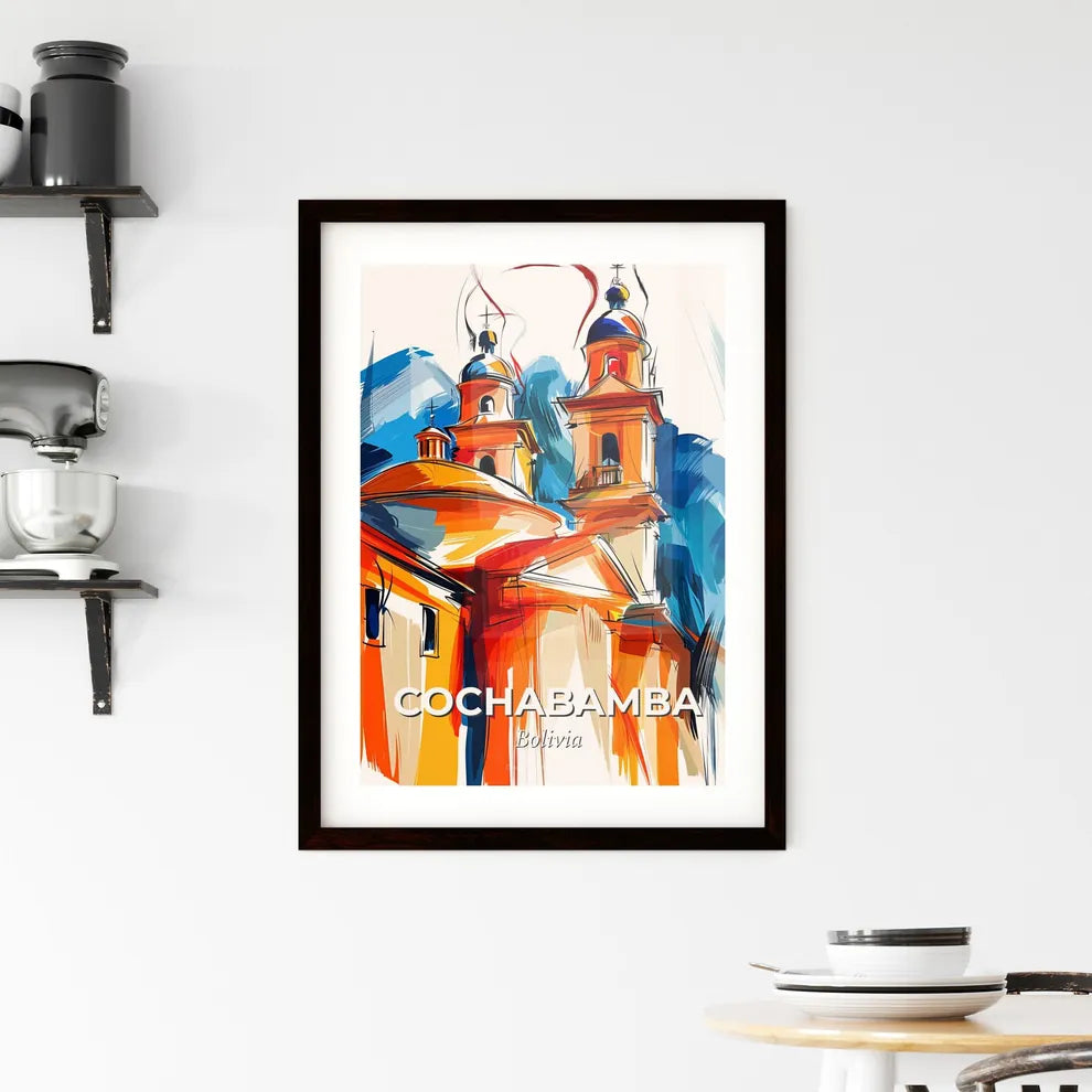 Vibrant Cochabamba, Bolivia Framed Print