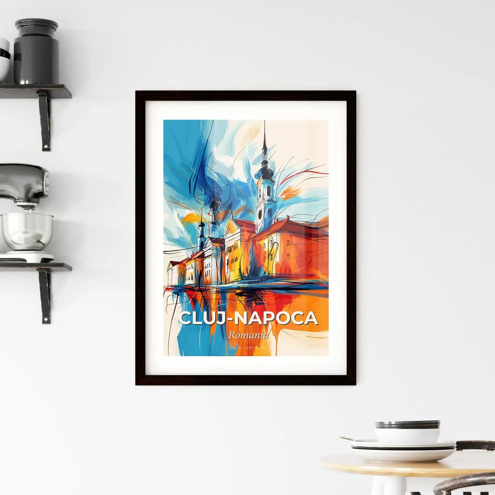 Vibrant Clu Framed Print
