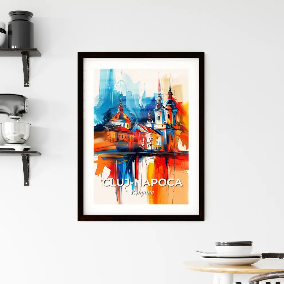Vibrant Clu Framed Print