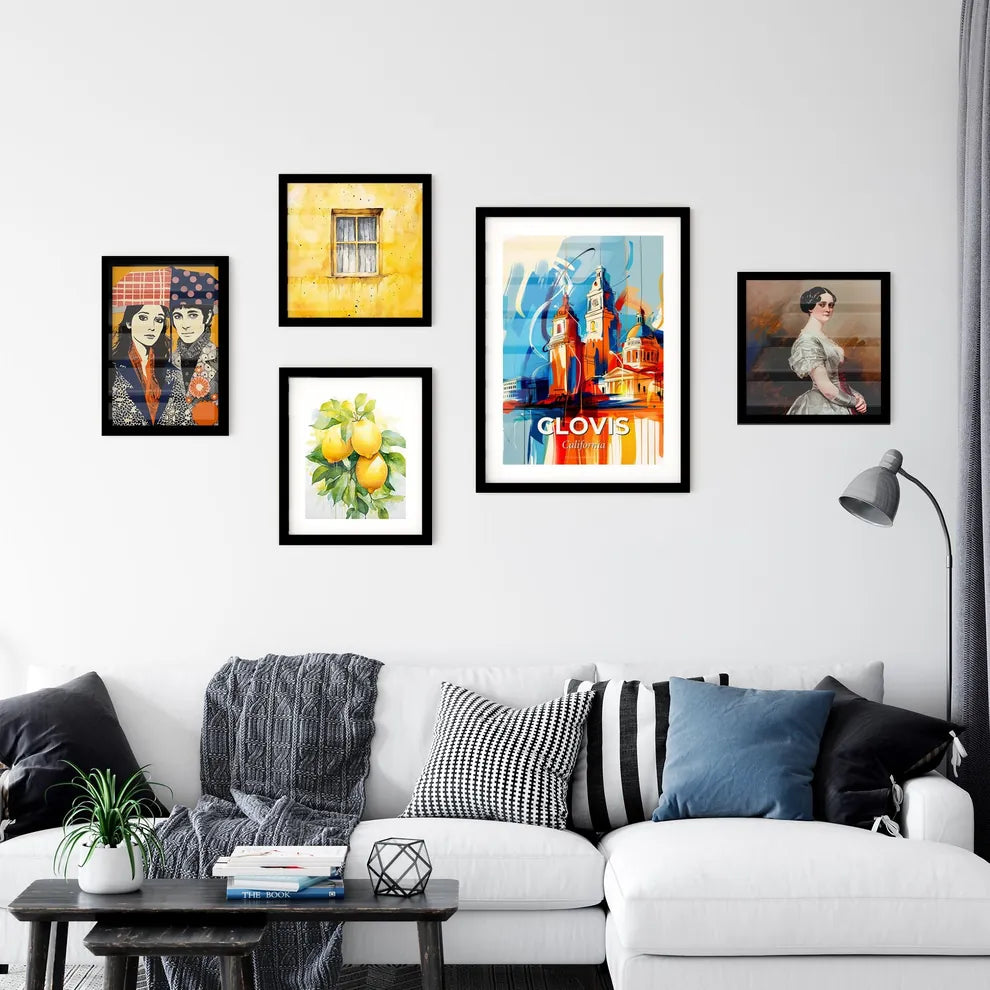 Vibrant Clovis, California Wall Art Collection