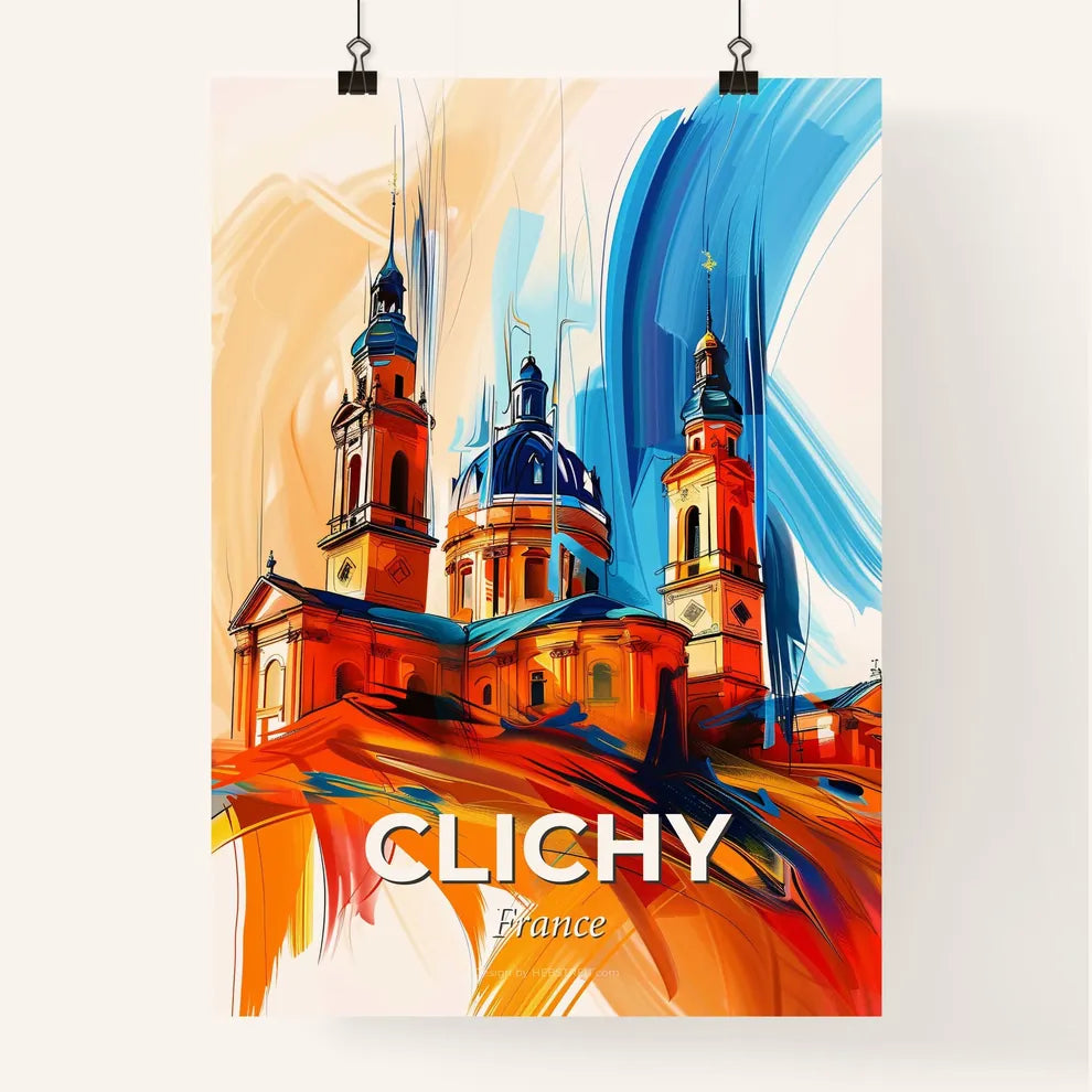 Vibrant Clichy, France Poster