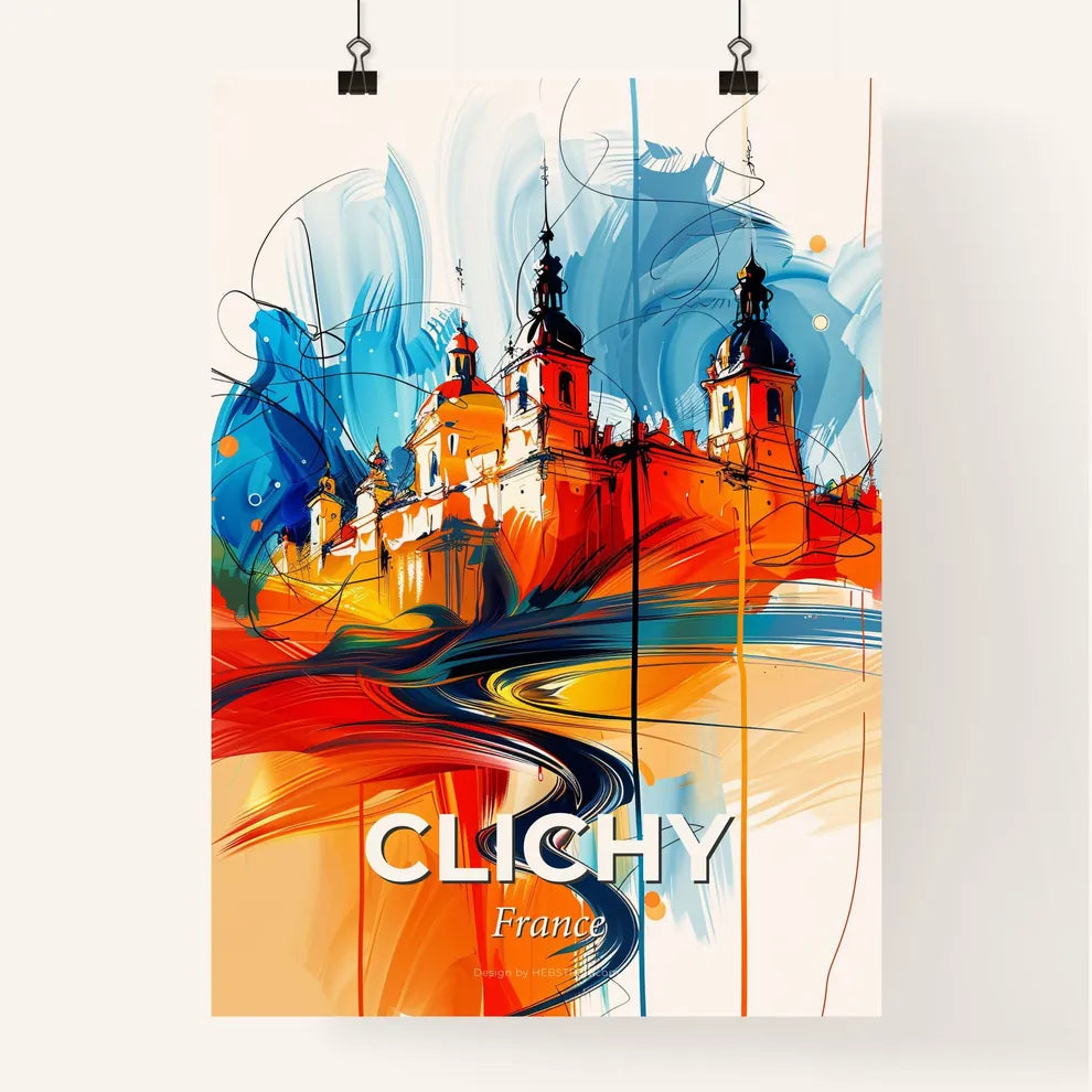 Vibrant Clichy, France Poster
