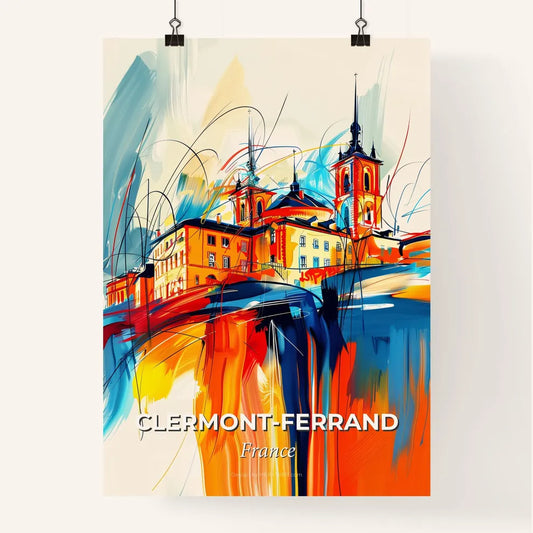 Vibrant Clermon Poster
