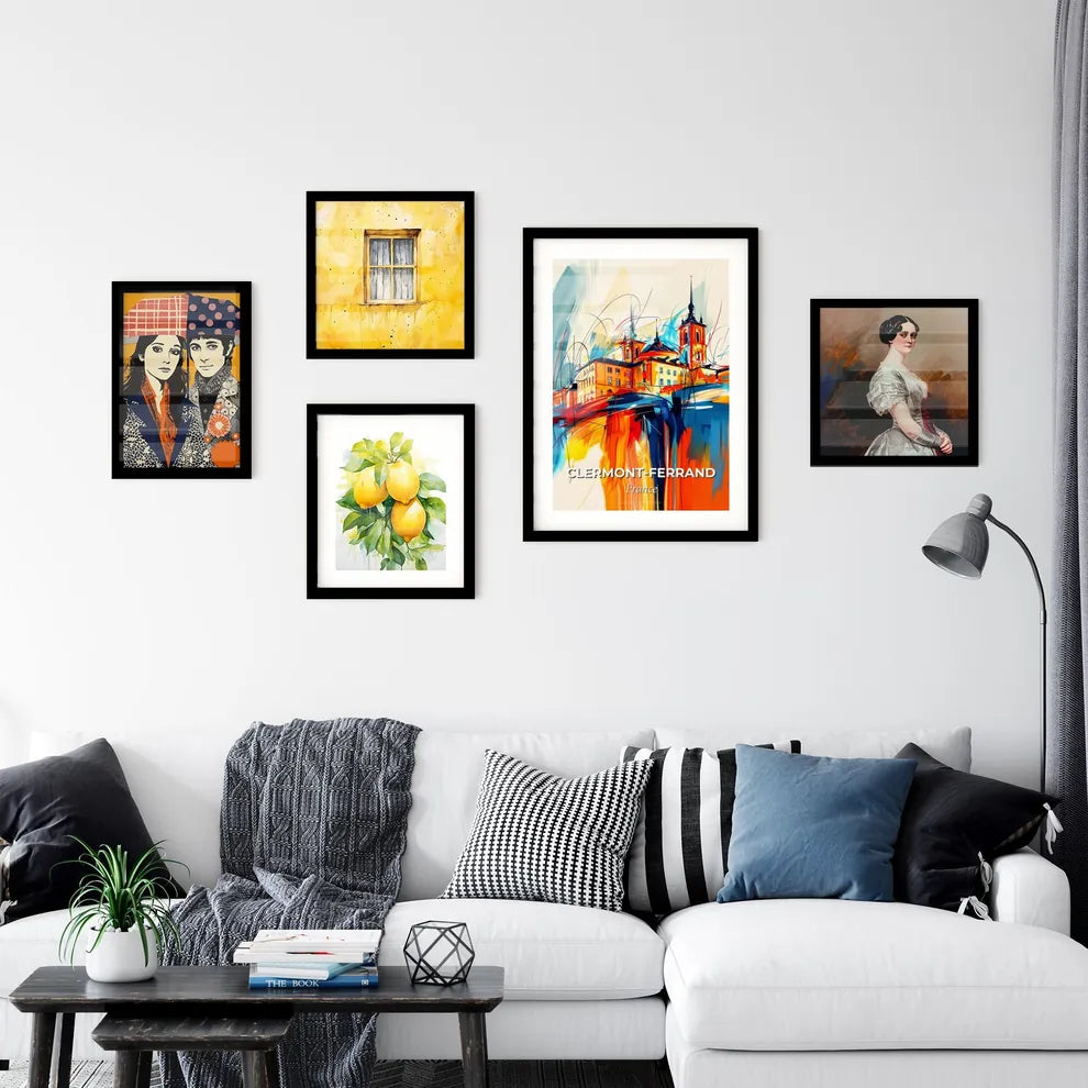 Vibrant Clermon Wall Art Collection