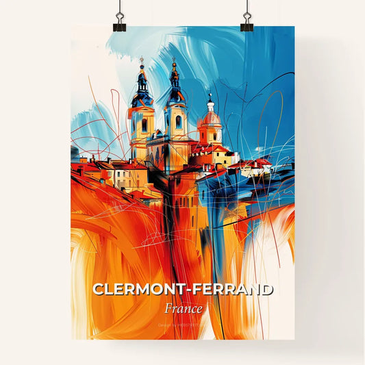 Vibrant Clermon Poster