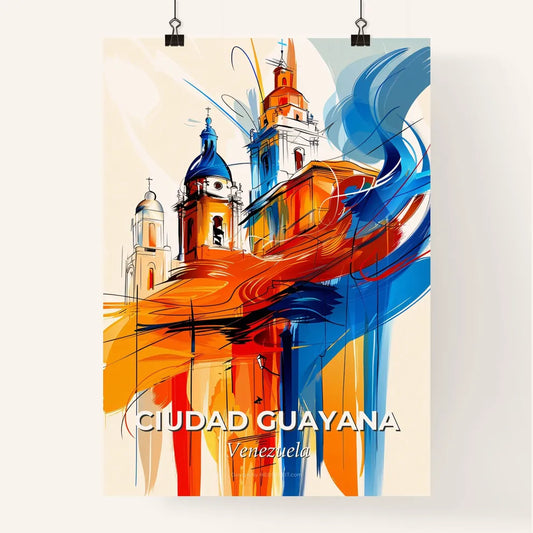 Vibrant Ciudad Guayana, Venezuela Poster