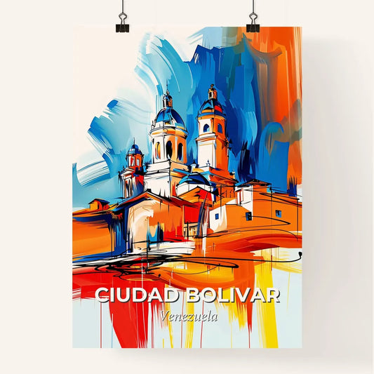 Vibrant Ciudad Bolivar, Venezuela Poster