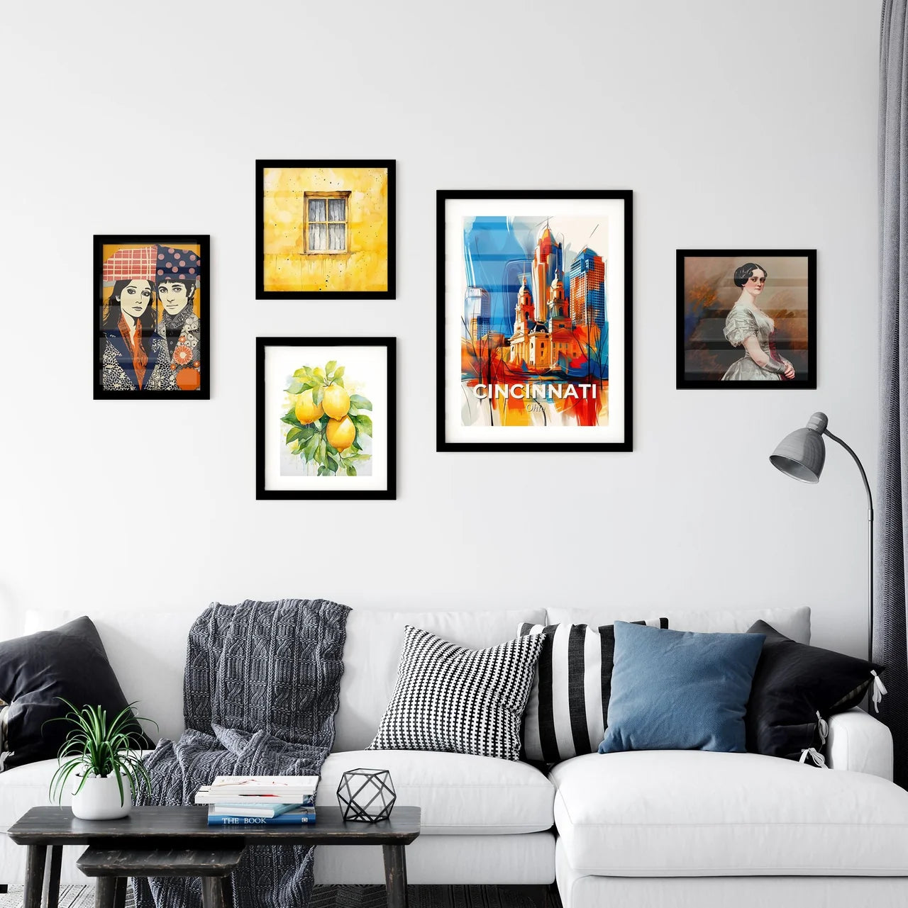 Vibrant Cincinnati, Ohio Wall Art Collection