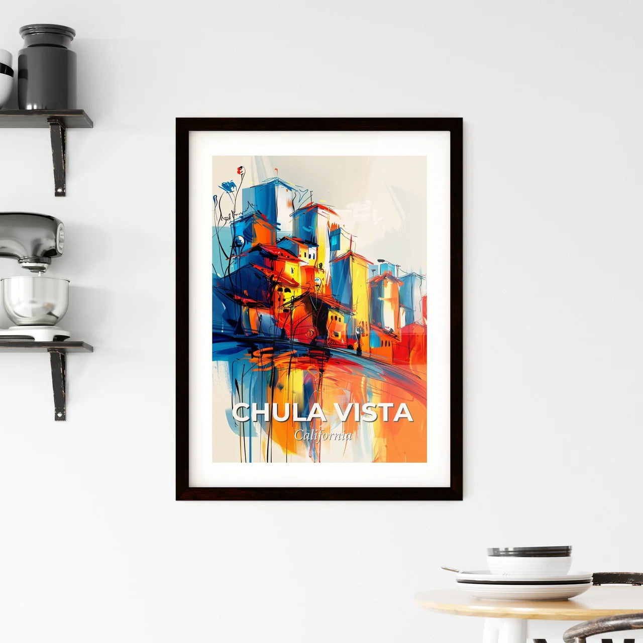 Vibrant Chula Vista, California Framed Print