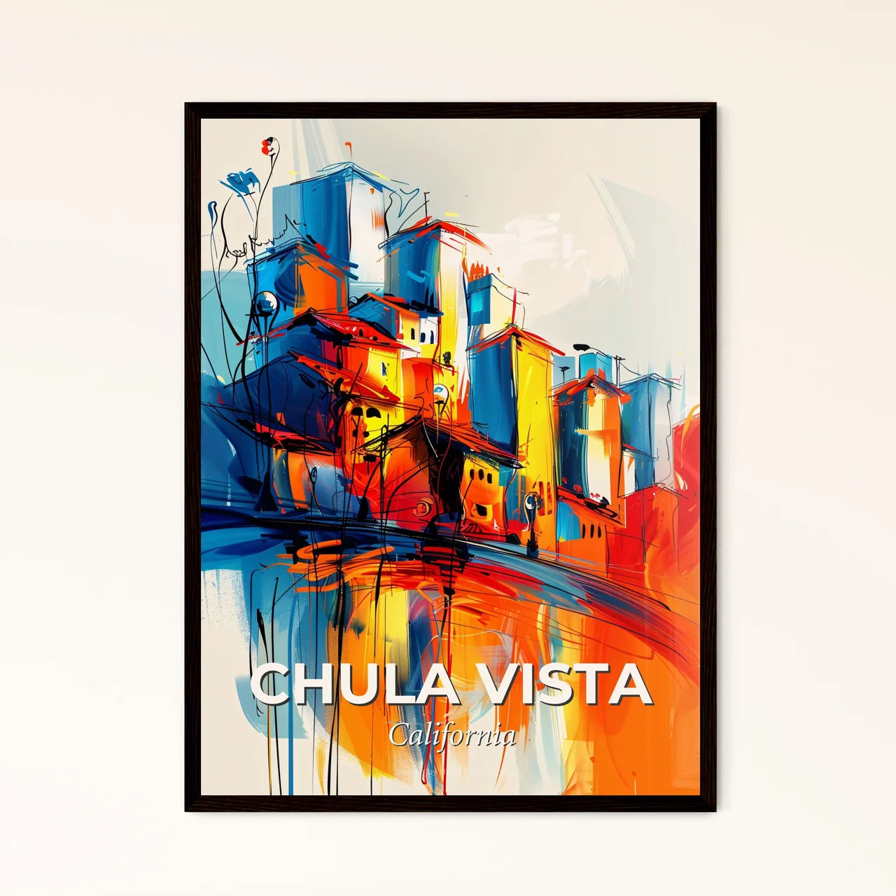Vibrant Chula Vista, California Art Print