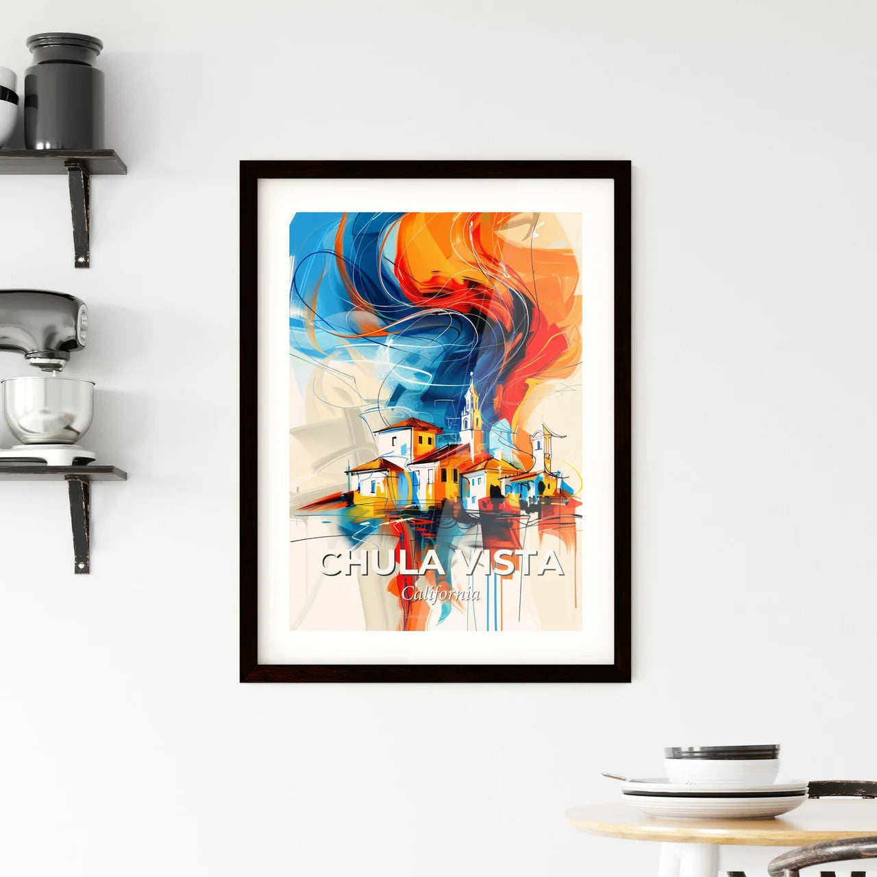 Vibrant Chula Vista, California Framed Print