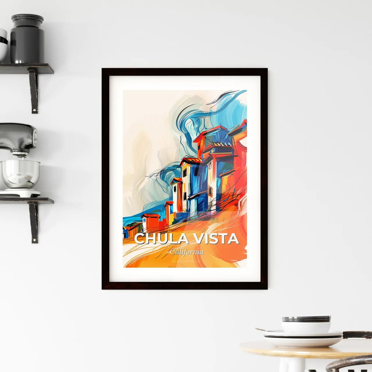Vibrant Chula Vista, California Framed Print