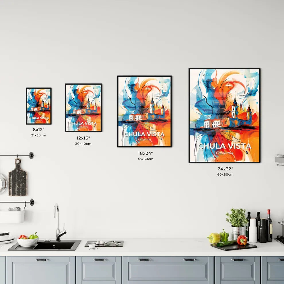 Vibrant Chula Vista, California Kitchen Art