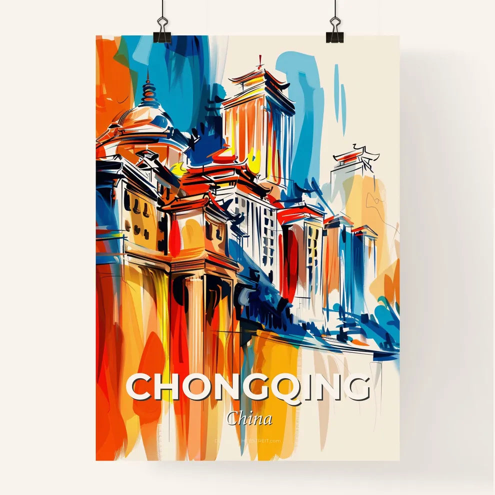 Vibrant Chongqing, China Poster
