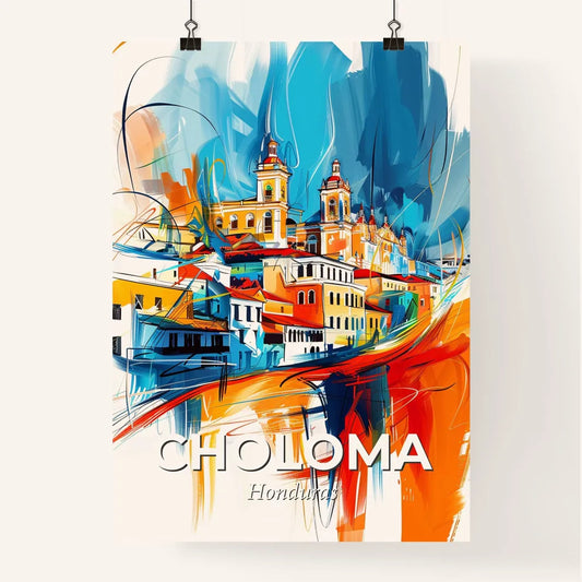 Vibrant Choloma, Honduras Poster