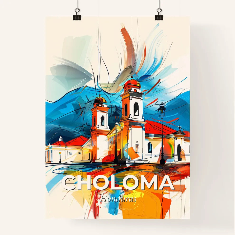 Vibrant Choloma, Honduras Poster