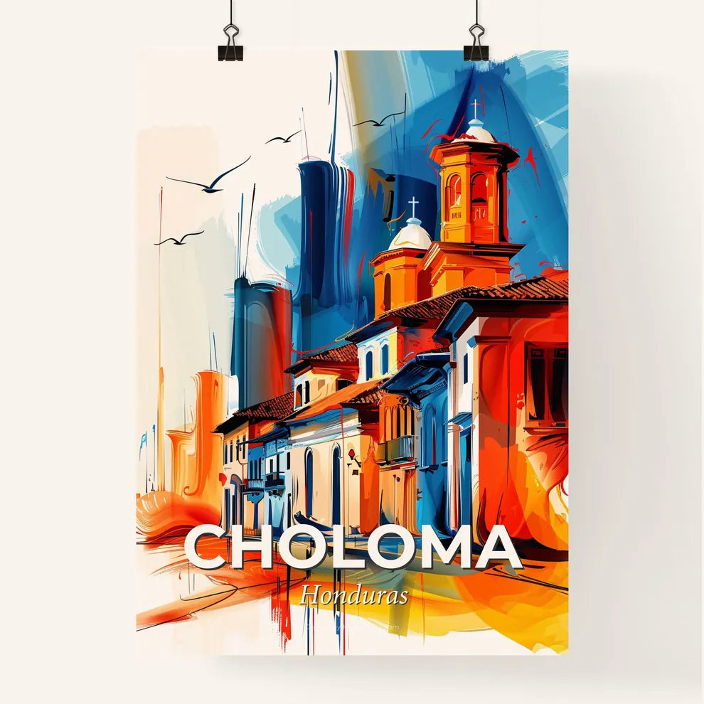 Vibrant Choloma, Honduras Poster