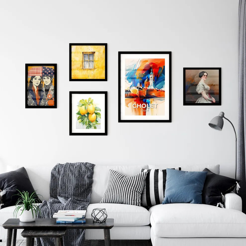 Vibrant Cholet, France Wall Art Collection