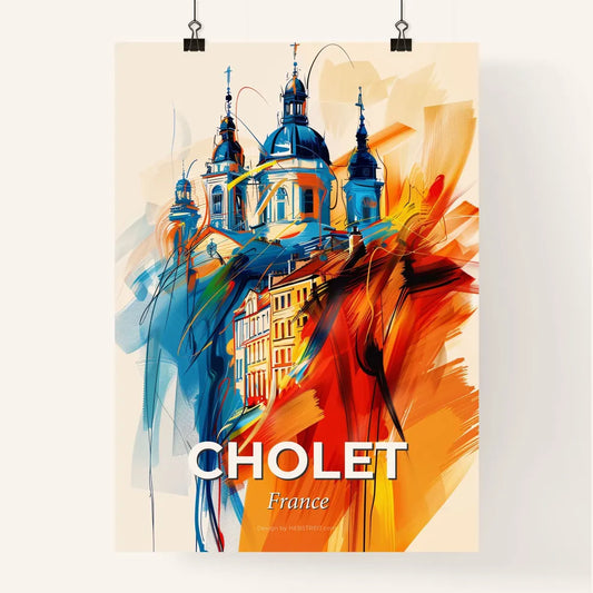 Vibrant Cholet, France Poster