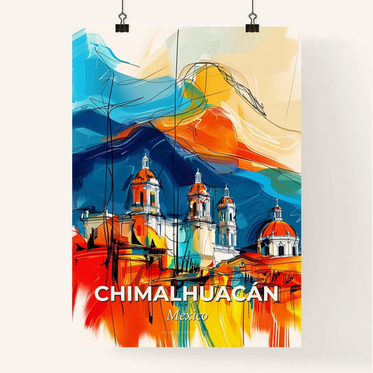 Vibrant Chimalhuacán, Mexico Poster