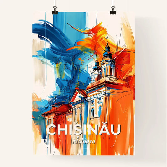 Vibrant Chișinău, Moldova Poster
