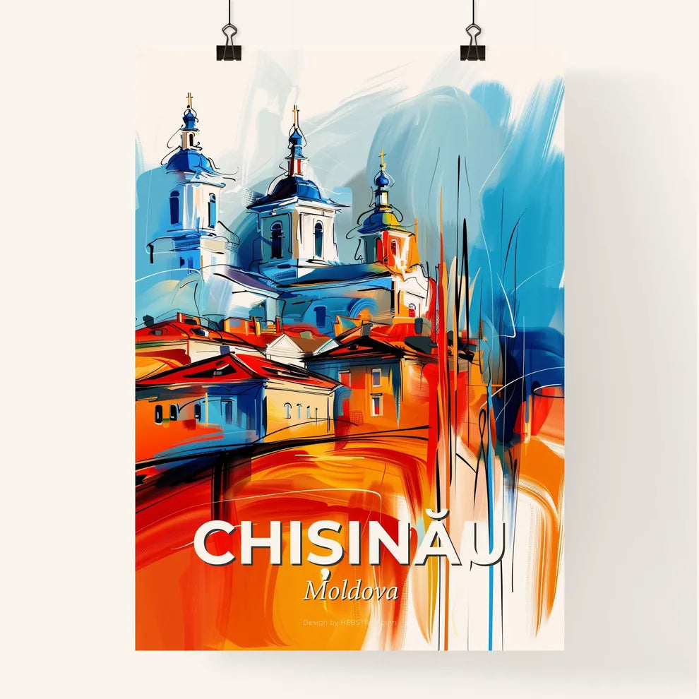Vibrant Chișinău, Moldova Poster