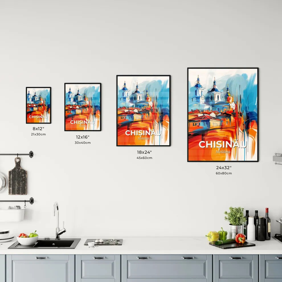 Vibrant Chișinău, Moldova Kitchen Art