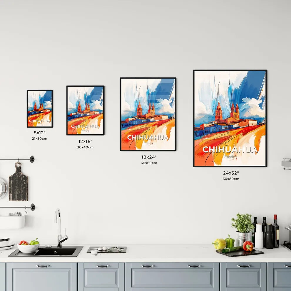 Vibrant Chihuahua, Mexico Kitchen Art