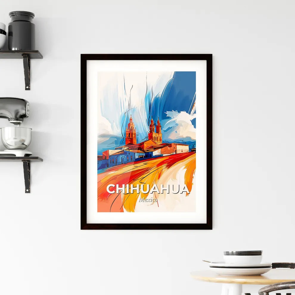 Vibrant Chihuahua, Mexico Framed Print