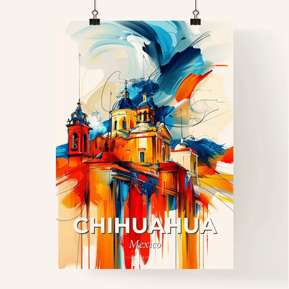 Vibrant Chihuahua, Mexico Poster