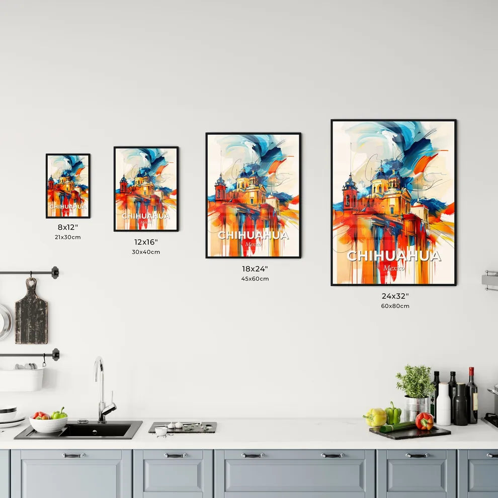 Vibrant Chihuahua, Mexico Kitchen Art